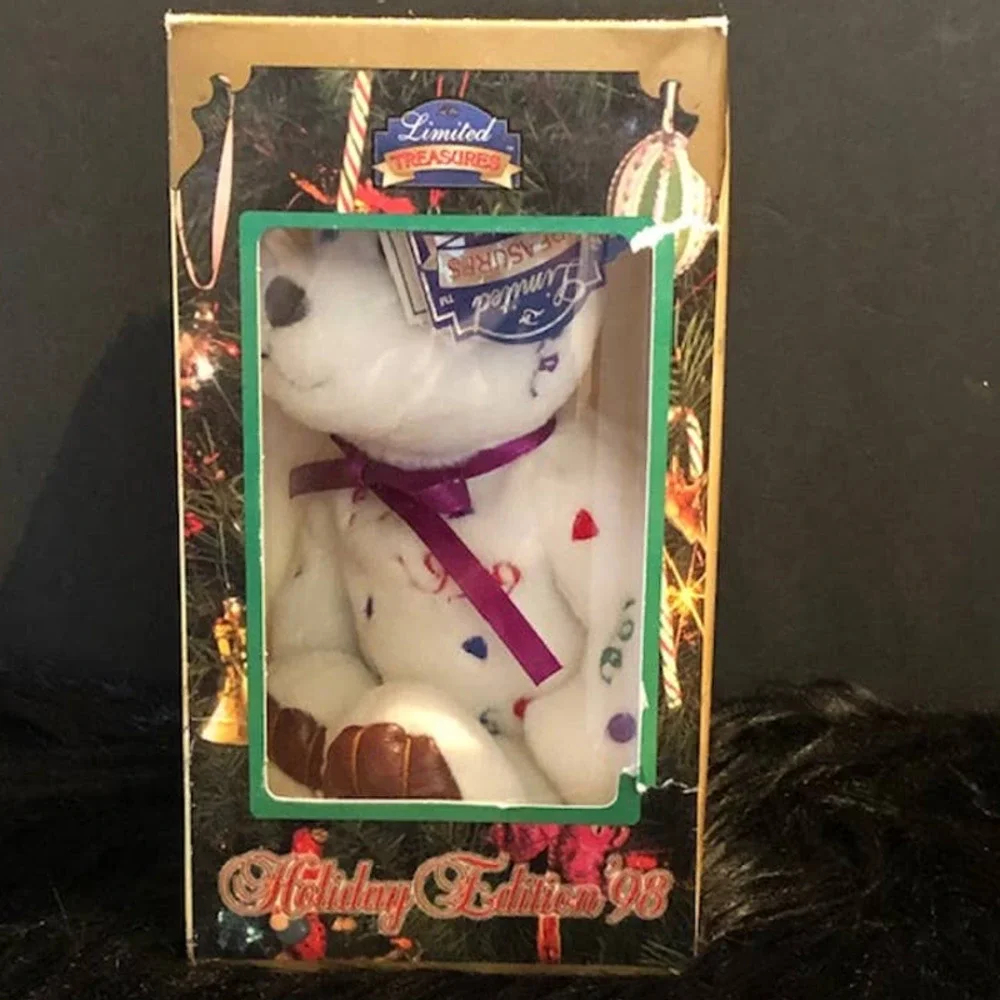 TEST ISSUE~~Celebration 1999 Vintage Limited Treasures 1998 Holiday Edition Bear